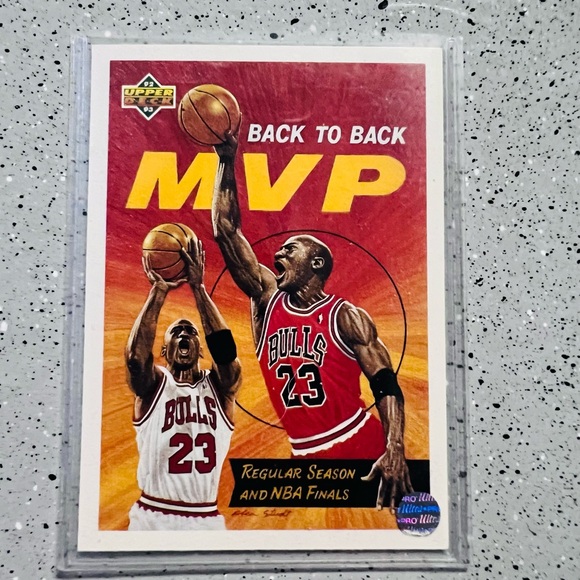 Upper Deck Other - 1992-93 Upper Deck Michael Jordan 67 MVP B - Near Mint💎